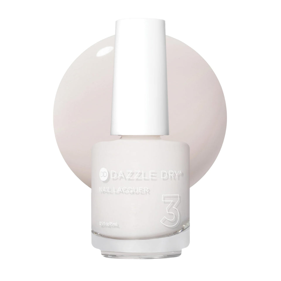 Dazzle Dry At First Blush bottle pour for quick, precise application.