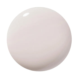 Dazzle Dry At First Blush swatch on nail showing creamy full coverage.