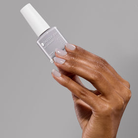 Five-minute dry time close-up demonstrates fast, efficient manicure