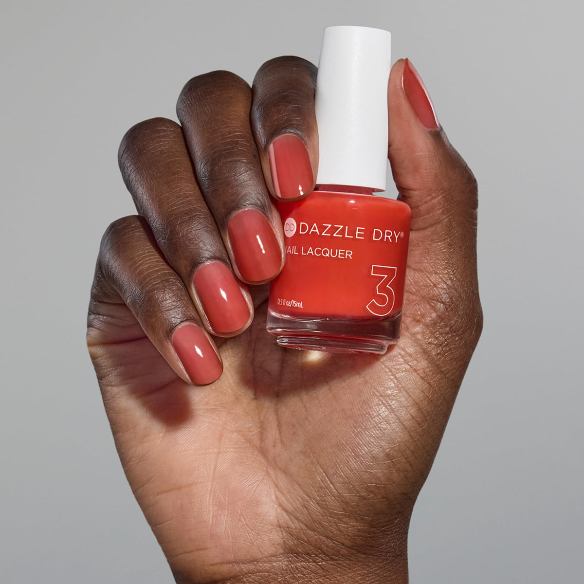 Dazzle Dry Nail Lacquer Sweet and Juicy jelly finish with subtle gloss