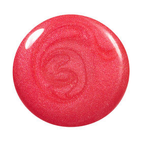 Dazzle Dry Poolside Pink nails closeup displays buildable semi-sheer shimmer