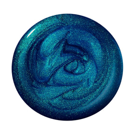 Dazzle Dry Speed Boat aquamarine shade delivers bold, long-lasting metallic color.