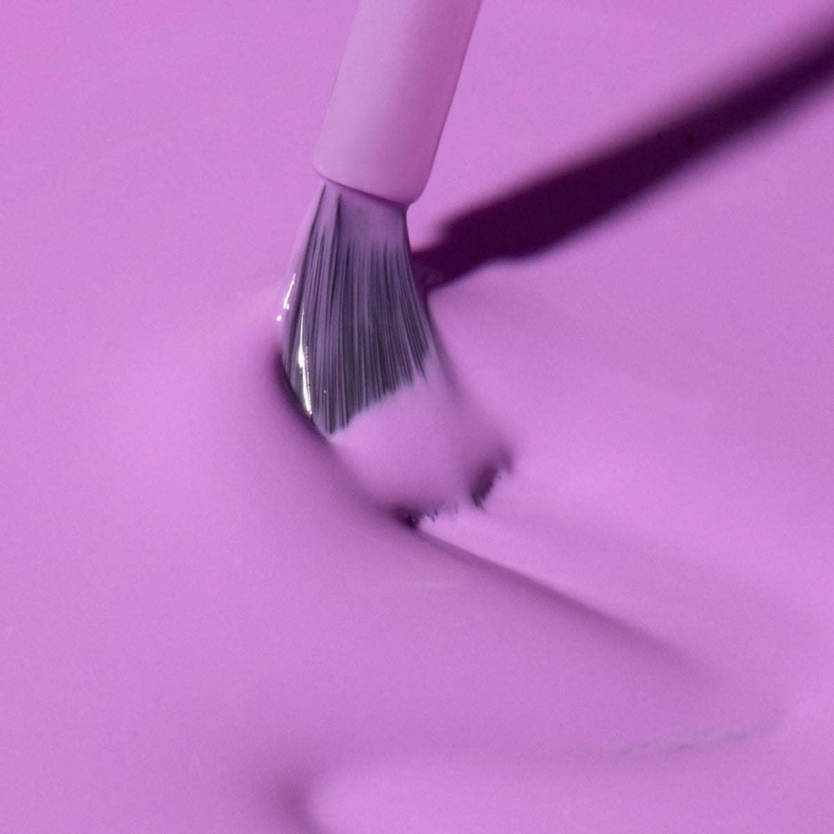 Dazzle Dry Step 3 nail lacquer application demonstrates full-coverage color.