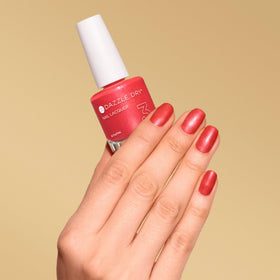 Dazzle Dry Step 3 lacquer bottle communicates easy four-step system