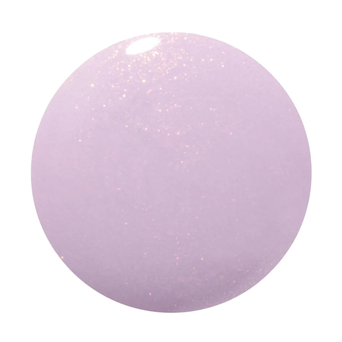 Dazzle Dry Lovely Lilac brush-stroke demonstrating even coverage and gloss.