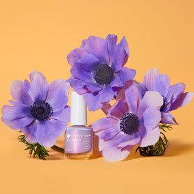 Dazzle Dry Lovely Lilac color swatch capturing shade depth.