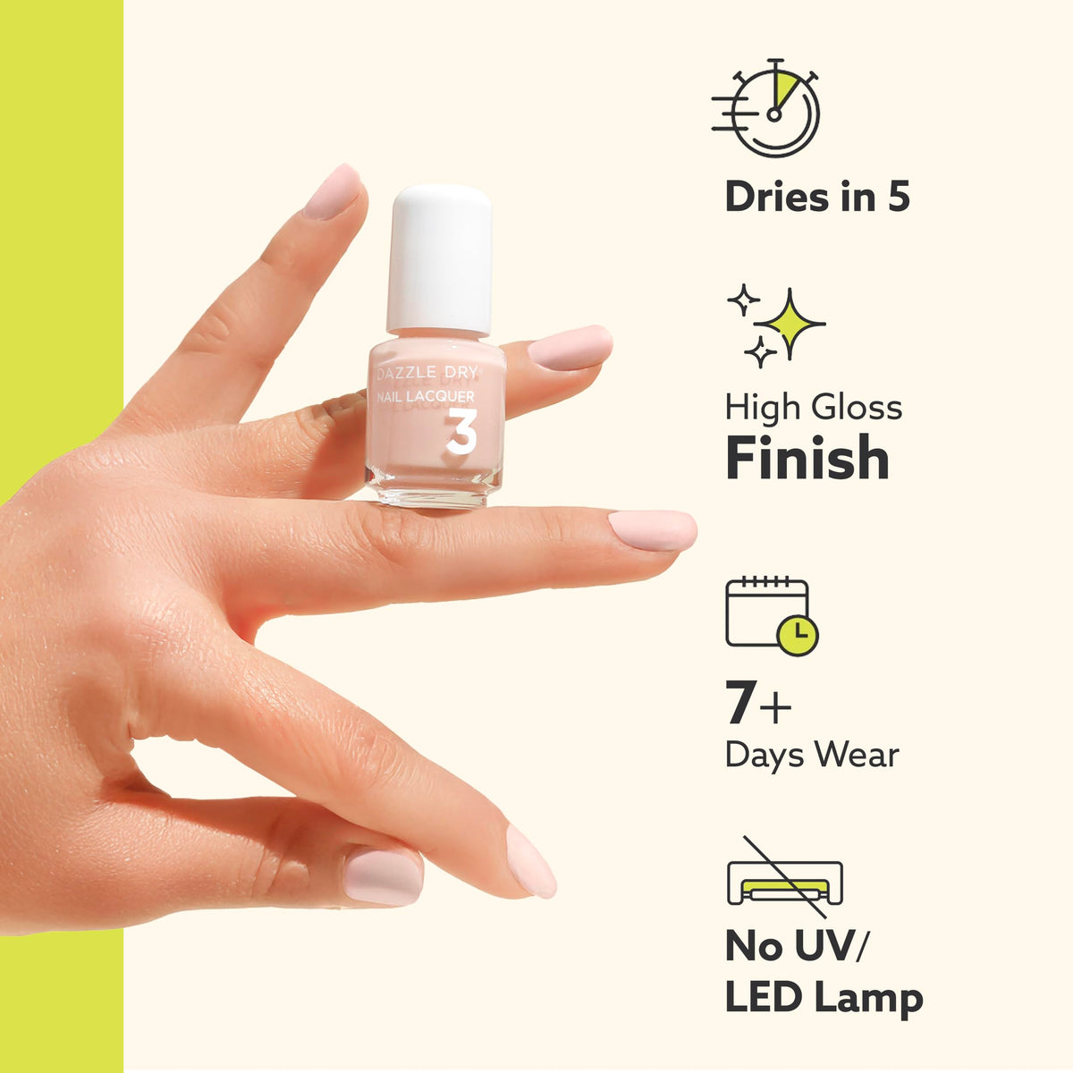 Dazzle Dry Revive thinner restores consistency for smooth application