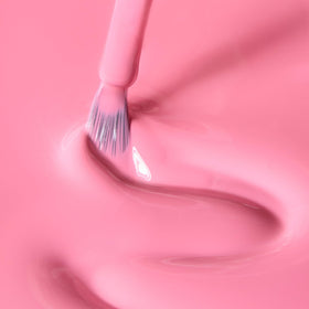 Soulmate bubblegum pink swatch shows even coverage in a full-cream finish.