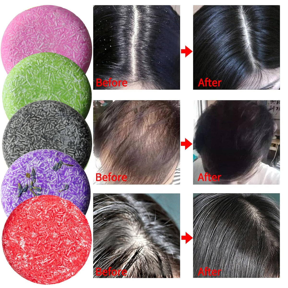 DBEAUTYM rose shampoo bar for subtle fragrance and smooth strands
