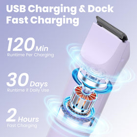 DC-Dragon IPX7 waterproof design for wet and dry grooming sessions.