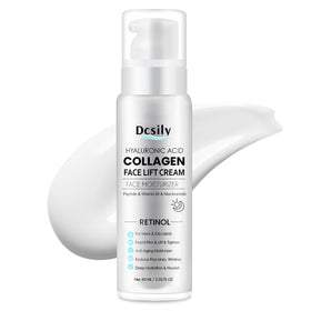 Dcsily neck tightening cream packaging shown for easy neck care