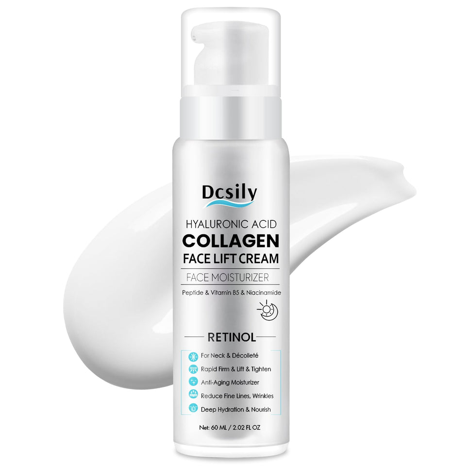 Dcsily Tighten and Lift Neck Cream jar for neck and décolletage firming.