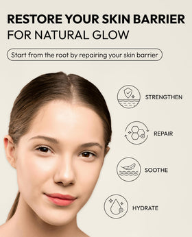 De:maf hydrating gel cream close-up showing creamy texture for dewy skin