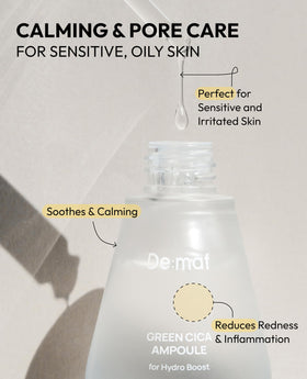 De:maf Squalane Barrier Cream seals moisture and protects the skin barrier.