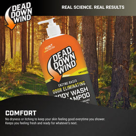 Dead Down Wind odor-conscious formula supports pre-hunt prep and odor management.