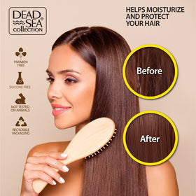 Coconut oil ingredient spotlight from Dead Sea Collection for deeper conditioning.