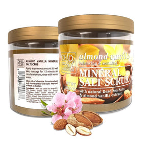Pure oils in Dead Sea Collection Almond Vanilla scrub for skin nourishment