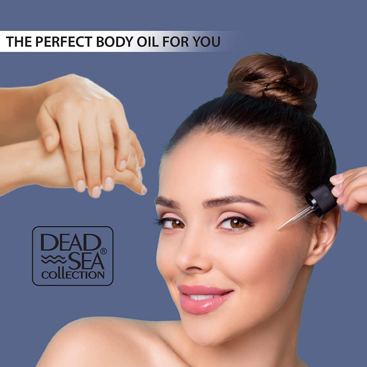 Dead Sea Collection body oil absorbs quickly for smooth skin