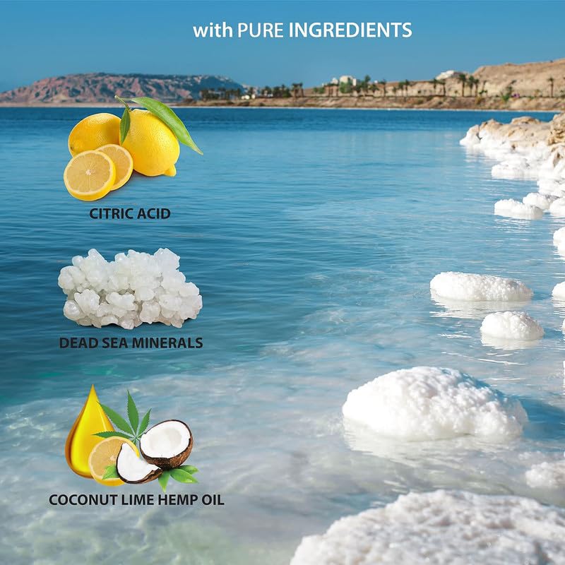 Dead Sea Collection invigorating scent closeup hints at long-lasting fragrance