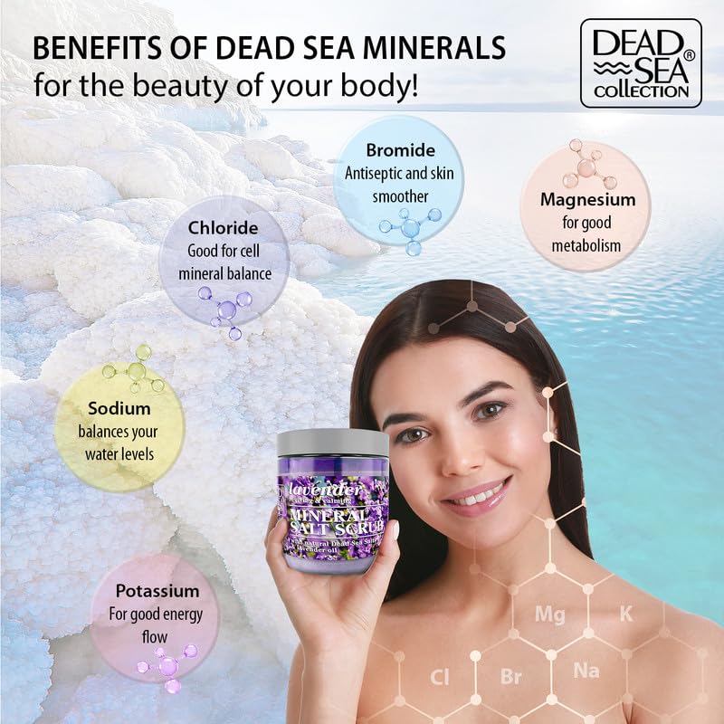 Pouring scrub texture ready for use in a spa-like routine