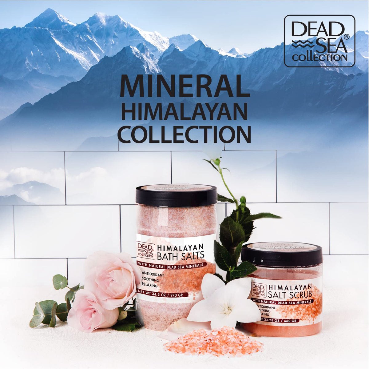 Eco-friendly packaging in recyclable jar from Dead Sea Collection