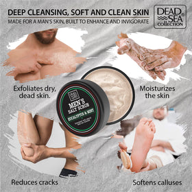 Dead Sea Collection recyclable packaging emphasizes eco-friendly, cruelty-free brand.