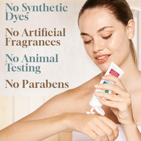 Fragrance-free Dead Sea Warehouse formula supports sensitive skin daily