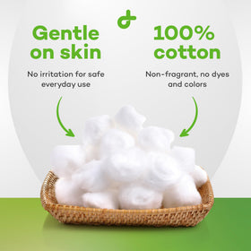 Dealmed cotton balls DIY crafts view suitable for creative projects.