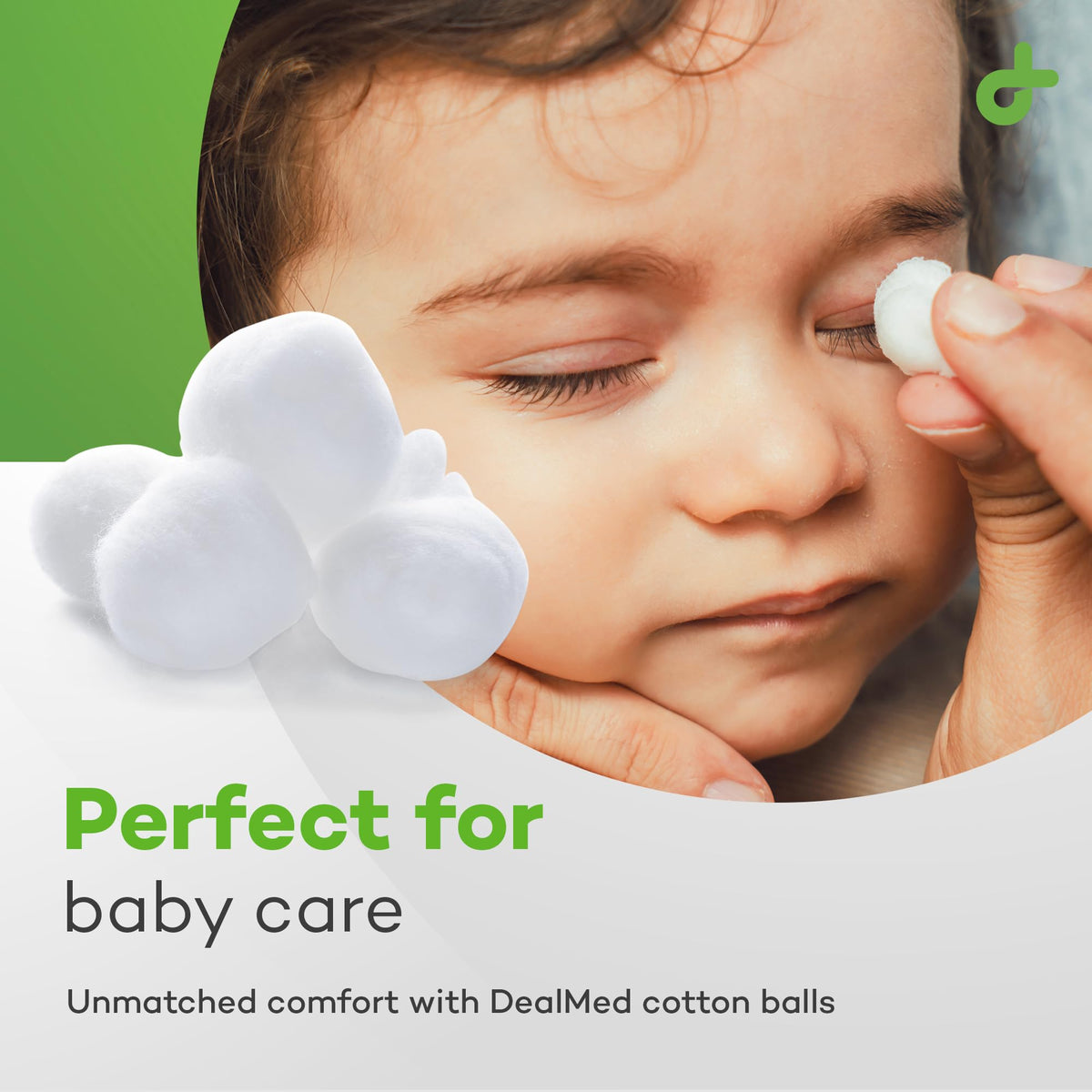 Dealmed cotton balls nail polish removal shot for clean, streak-free results.