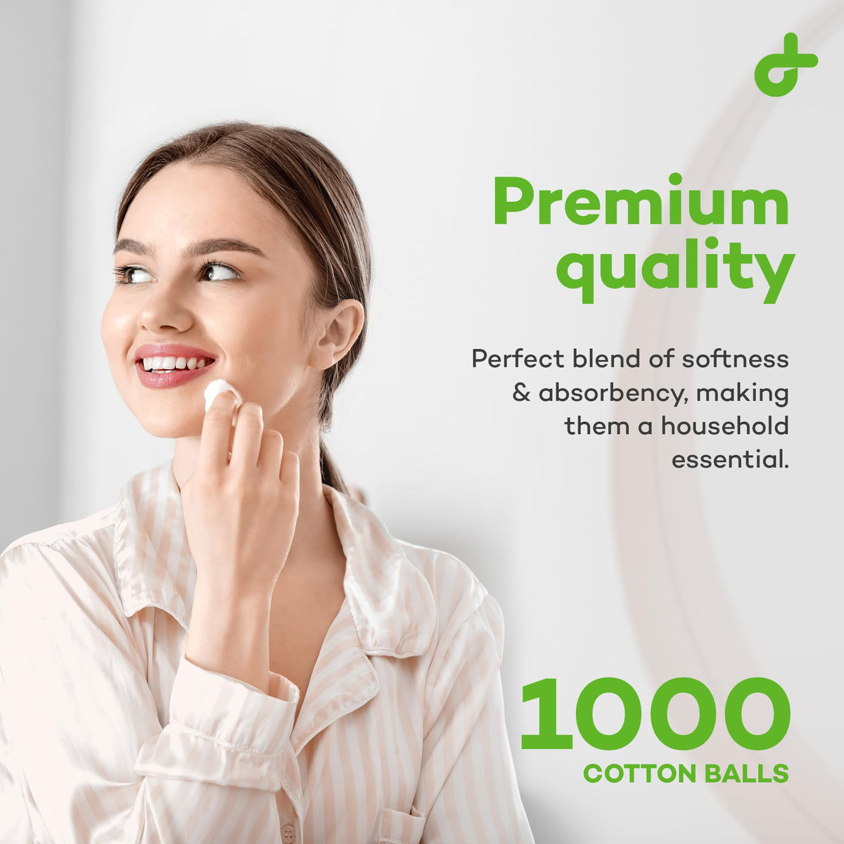 Dealmed cotton balls wound care prep image for safe first aid readiness.