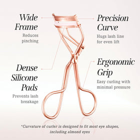 DEAR DAHLIA Dream Eyelash Curler silicone pads refill included for lasting performance.