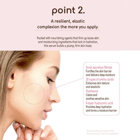 DEARBOO Glass Skin Serum layers under makeup for a smooth base.