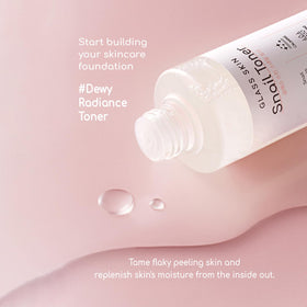 DEARBOO Snail Mucin Niacinamide close-up highlights nourishing formula.