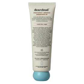 Before and after concept with Dearcloud Miffy Rescue Butter Foot Cream use