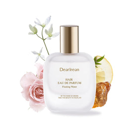 Dear Irean hair perfume bottle with rose scent for all-day fragrance