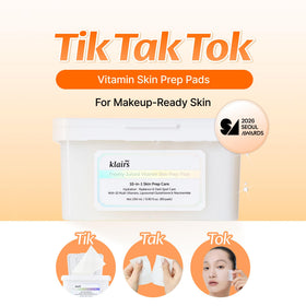 DearKlairs Freshly Juiced pad moisture-boost supports hydration before makeup.