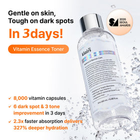 Label closeup highlighting vegan PDRN and Niacinamide in the blend