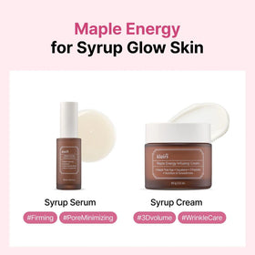 Sample set image of DearKlairs Maple Energy Infusing Cream for travel use