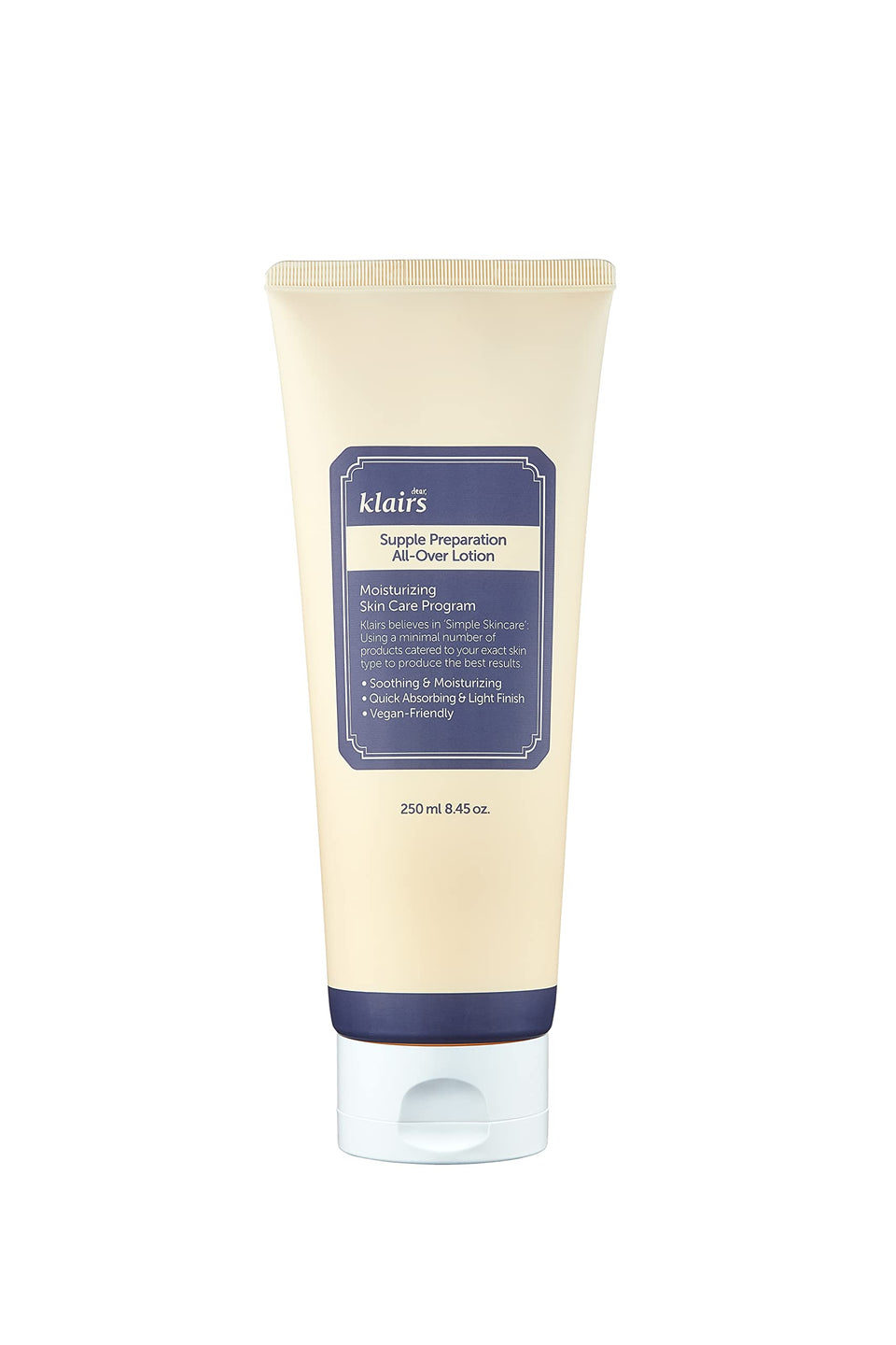 DearKlairs Supple Preparation bottle pump provides lightweight hydration.