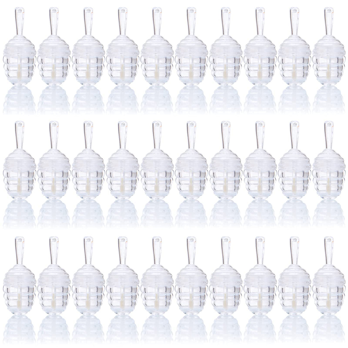 DEAYOU refillable plastic lip gloss bottle 6ml convenient for travel.