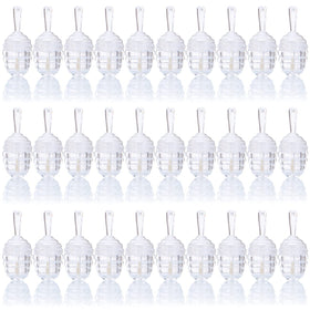 DEAYOU refillable plastic lip gloss bottle 6ml convenient for travel.