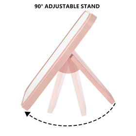 DEAYOU 90-degree adjustable mirror for precise angles during makeup.