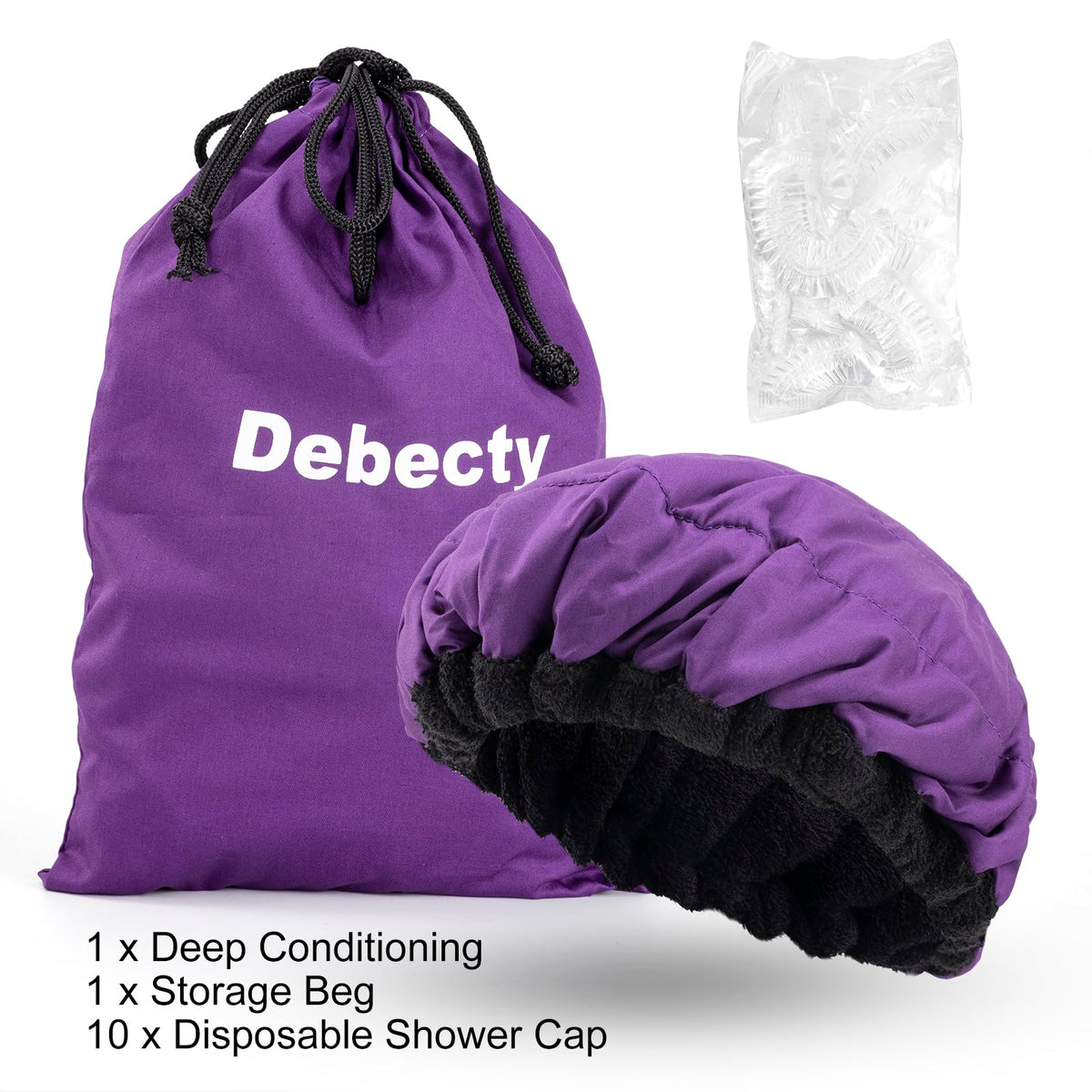 Disposables included help maintain hygiene between treatments.