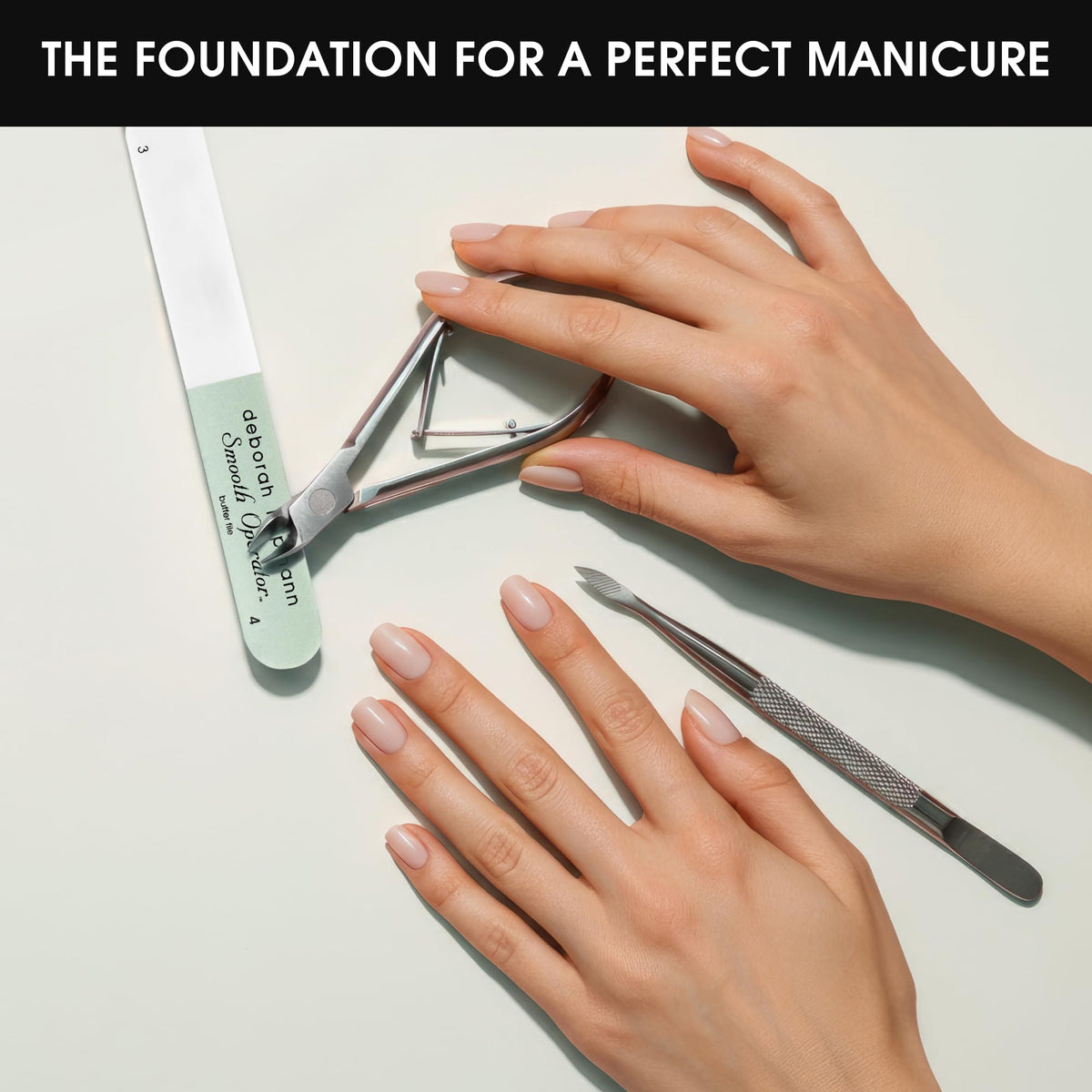 Deborah Lippmann Smooth Operator prep surface for base coat