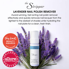 Deborah Lippmann The Stripper lavender-scent bottle offers a refreshing spa-like experience.