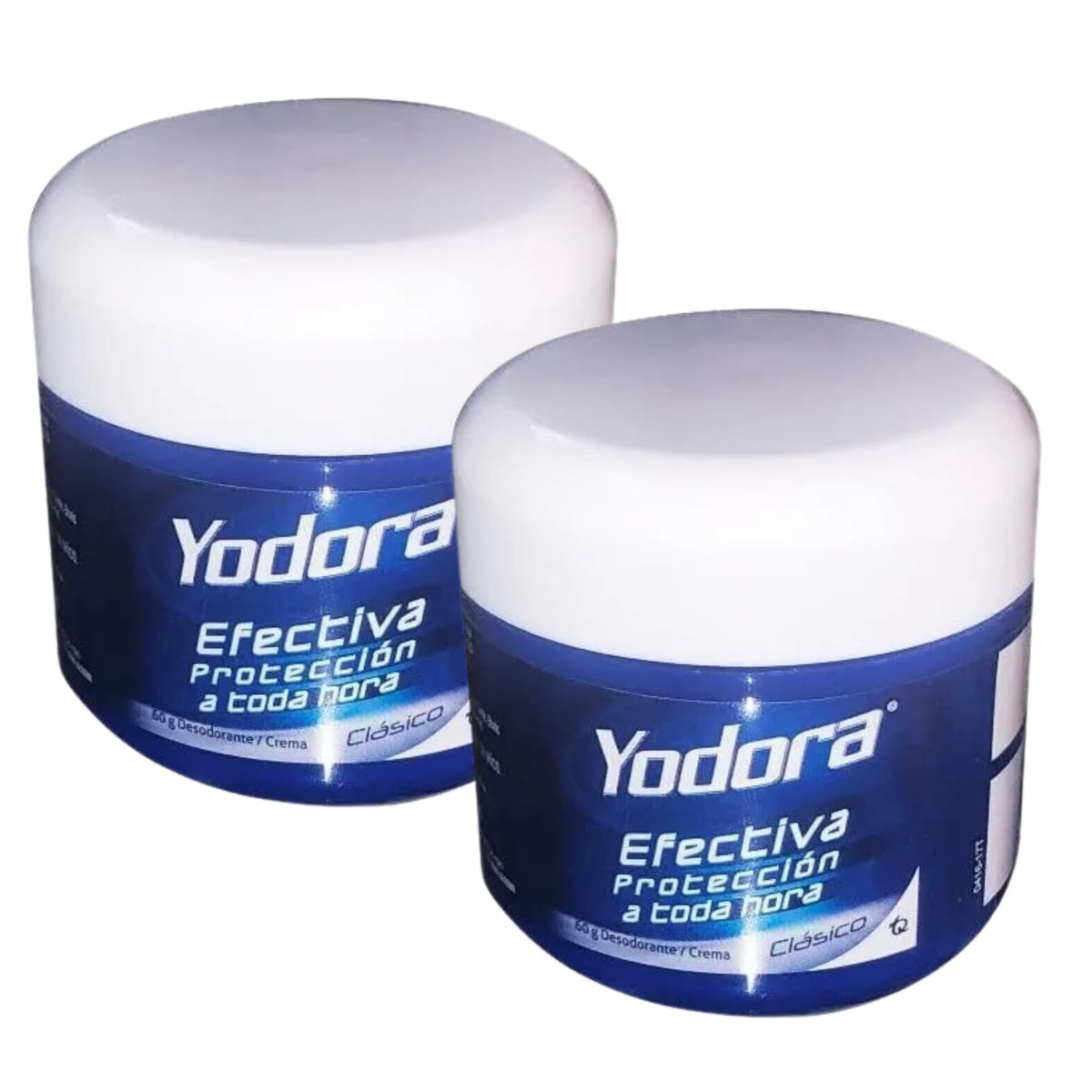DECA EXPERTS Classic Yodora two-pack bottle with 60g, all-day protection.