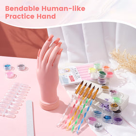 Deciniee acrylic liquid bottle delivers smooth, even acrylic application