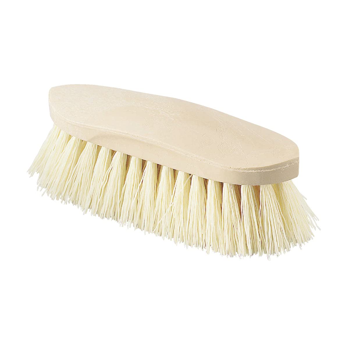 Decker Rice Root Grooming Brush with stiff synthetic bristles for efficient grooming sessions.