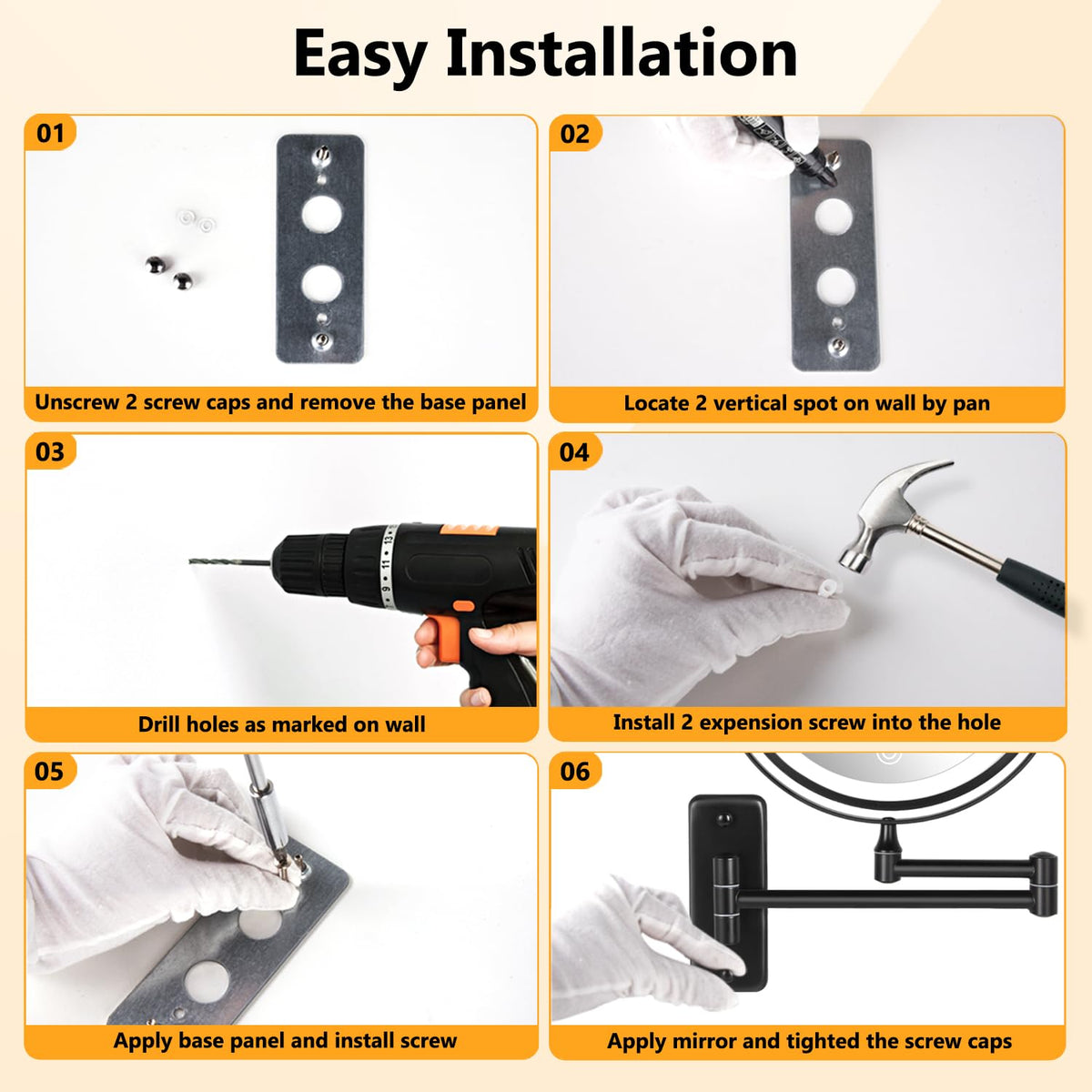Decluttr 360-degree extendable arm for flexible angles