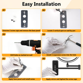 Decluttr 360-degree extendable arm for flexible angles